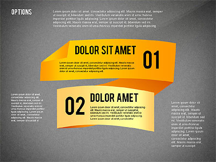 Colorato opzioni Toolbox, Slide 11, 02433, Modelli di lavoro — PoweredTemplate.com