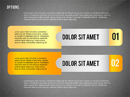 Colorato opzioni Toolbox, Slide 14, 02433, Modelli di lavoro — PoweredTemplate.com