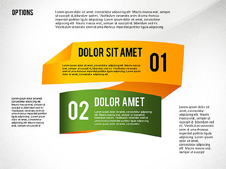 Colored Options Toolbox, Slide 3, 02433, Business Models — PoweredTemplate.com