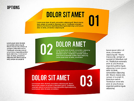 Boîte à outils d'options colorées, Diapositive 4, 02433, Modèles commerciaux — PoweredTemplate.com
