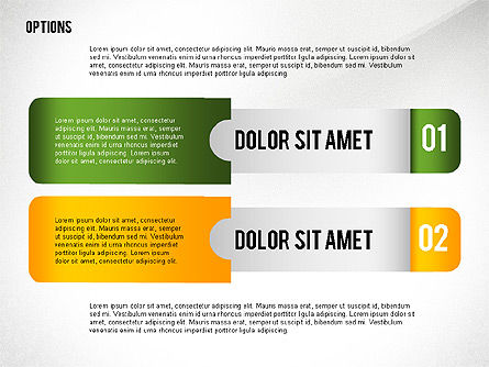 Colorato opzioni Toolbox, Slide 6, 02433, Modelli di lavoro — PoweredTemplate.com