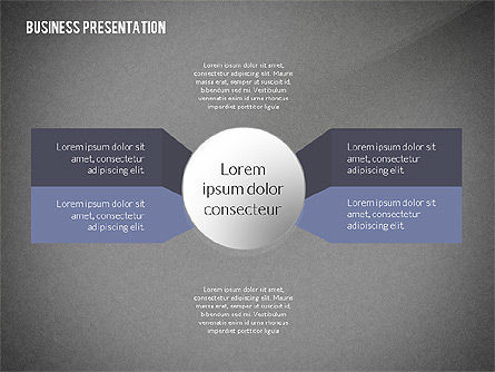 Options et étapes, Diapositive 10, 02434, Schémas d'étapes — PoweredTemplate.com