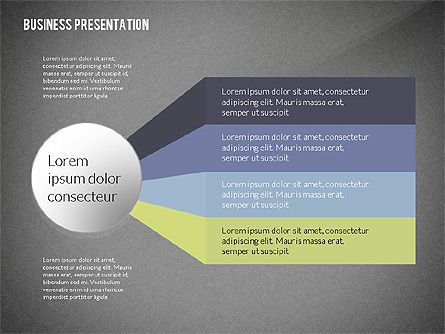 Options et étapes, Diapositive 15, 02434, Schémas d'étapes — PoweredTemplate.com