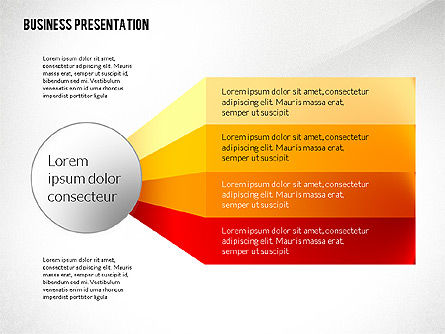Options et étapes, Diapositive 7, 02434, Schémas d'étapes — PoweredTemplate.com