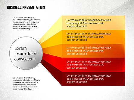 Options et étapes, Diapositive 8, 02434, Schémas d'étapes — PoweredTemplate.com