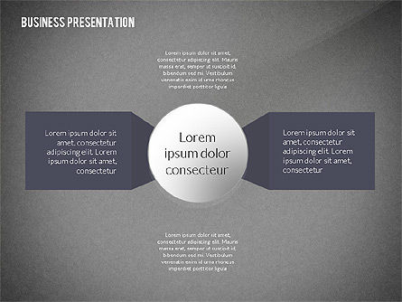 Options et étapes, Diapositive 9, 02434, Schémas d'étapes — PoweredTemplate.com