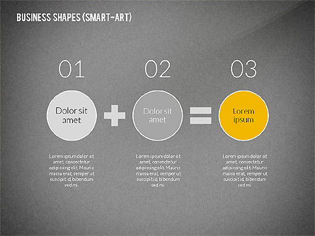 Business-präsentation mit smart-art-objekten, Folie 13, 02435, Präsentationsvorlagen — PoweredTemplate.com