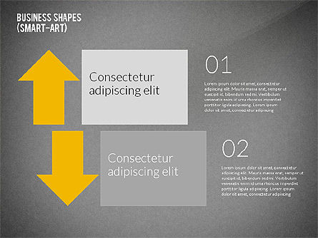 Business Presentation with Smart-Art Objects, Slide 15, 02435, Presentation Templates — PoweredTemplate.com