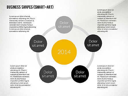Presentación de negocios con objetos Smart-Art, Diapositiva 8, 02435, Plantillas de presentación — PoweredTemplate.com