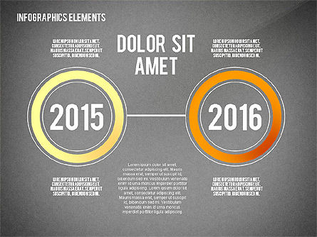 Años Infografía, Diapositiva 10, 02436, Infografías — PoweredTemplate.com