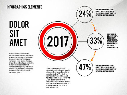 Años Infografía, Diapositiva 5, 02436, Infografías — PoweredTemplate.com
