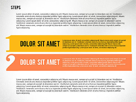 Opciones Diagrama escalonado, Diapositiva 7, 02438, Diagramas de la etapa — PoweredTemplate.com