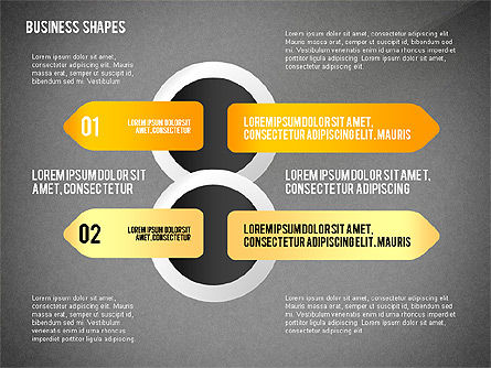 Caja de herramientas de procesos y etapas, Diapositiva 10, 02448, Diagramas de proceso — PoweredTemplate.com