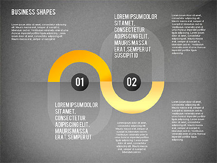 Boîte à outils de processus et d'étapes, Diapositive 12, 02448, Schémas de procédés — PoweredTemplate.com
