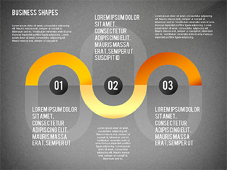 Boîte à outils de processus et d'étapes, Diapositive 13, 02448, Schémas de procédés — PoweredTemplate.com