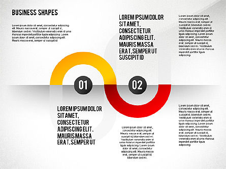 Boîte à outils de processus et d'étapes, Diapositive 4, 02448, Schémas de procédés — PoweredTemplate.com