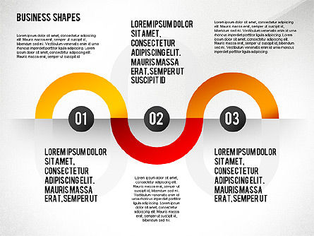 Caja de herramientas de procesos y etapas, Diapositiva 5, 02448, Diagramas de proceso — PoweredTemplate.com