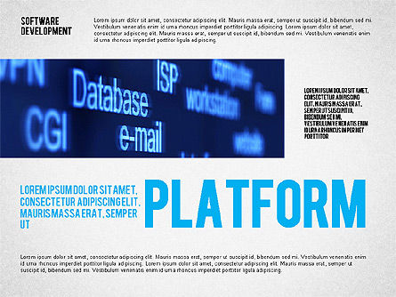 Software Development Presentation Template, Slide 4, 02450, Presentation Templates — PoweredTemplate.com