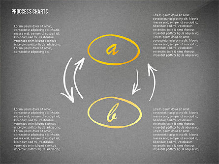Bagan Bagan Bagan Gaya Kerja Digambar, Slide 10, 02451, Diagram Proses — PoweredTemplate.com