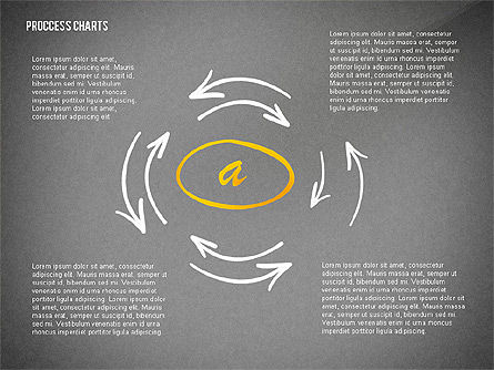 Boîte à outils de diagramme de processus à dessin dessiné à la main, Diapositive 9, 02451, Schémas de procédés — PoweredTemplate.com
