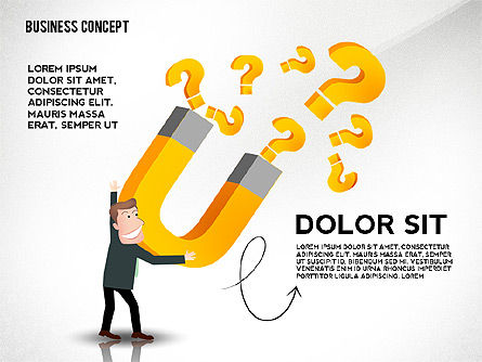 Plantilla de presentación con carácter, Diapositiva 5, 02454, Plantillas de presentación — PoweredTemplate.com