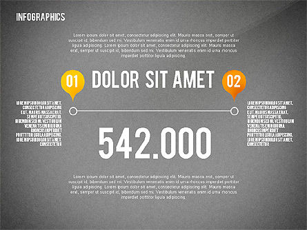 Infografiken mit Globus, Folie 11, 02458, Infografiken — PoweredTemplate.com