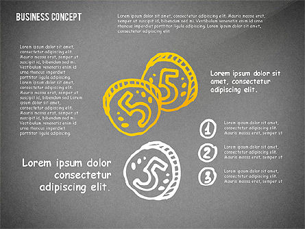 Doodle Formas Financieras, Diapositiva 14, 02460, Formas — PoweredTemplate.com