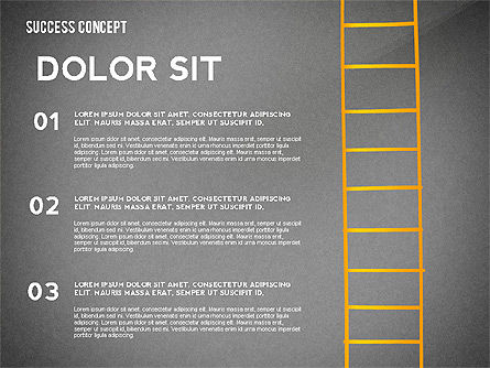 Concepto de éxito, Diapositiva 10, 02463, Plantillas de presentación — PoweredTemplate.com