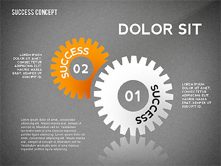 Succes concept, Dia 11, 02463, Presentatie Templates — PoweredTemplate.com