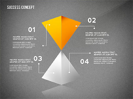 Concepto de éxito, Diapositiva 15, 02463, Plantillas de presentación — PoweredTemplate.com