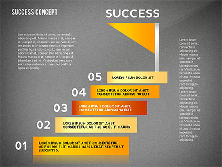 성공 개념, 슬라이드 16, 02463, 프레젠테이션 템플릿 — PoweredTemplate.com