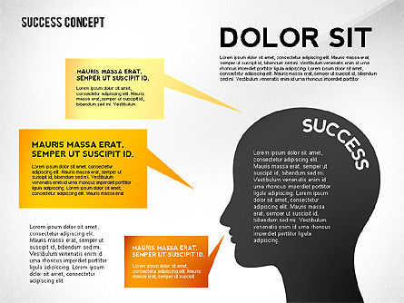 Concept de réussite, Diapositive 5, 02463, Modèles de présentations — PoweredTemplate.com
