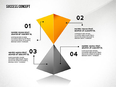 Concepto de éxito, Diapositiva 7, 02463, Plantillas de presentación — PoweredTemplate.com