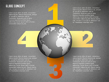 Concetto Globe, Slide 9, 02464, Modelli Presentazione — PoweredTemplate.com