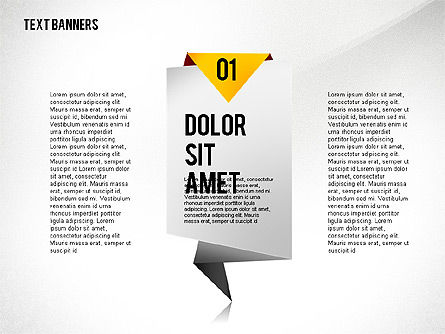 Creative Text Banners Toolbox, Slide 4, 02465, Text Boxes — PoweredTemplate.com