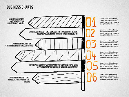 Gráficos de Doodle, Diapositiva 7, 02470, Modelos de negocios — PoweredTemplate.com