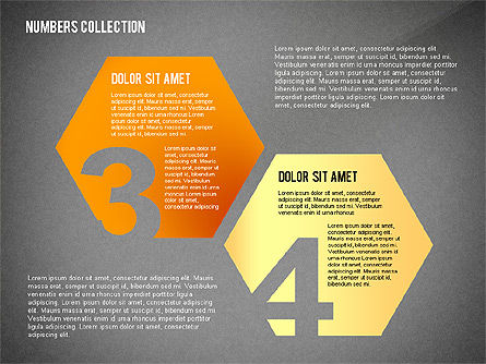 Staging-Textfelder mit Zahlen-Toolbox, Folie 13, 02477, Schablonen — PoweredTemplate.com