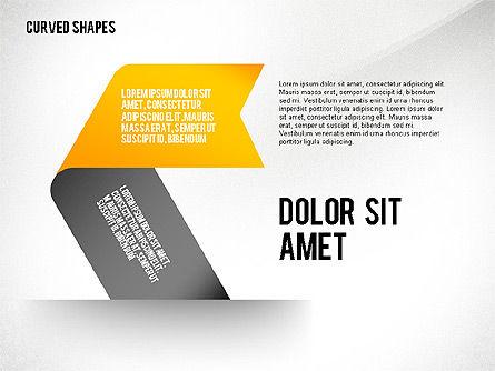 Cintas plegadas y curvas, Diapositiva 2, 02481, Diagramas de la etapa — PoweredTemplate.com