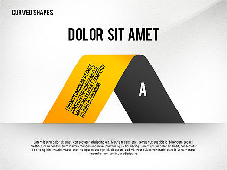 Folded and Curved Ribbons, Slide 8, 02481, Stage Diagrams — PoweredTemplate.com