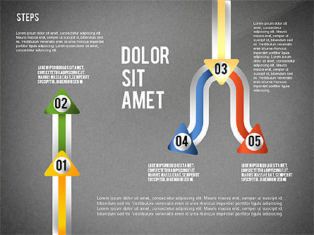 Processo con i nodi, Slide 16, 02483, Diagrammi di Processo — PoweredTemplate.com