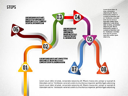 Processo con i nodi, Slide 2, 02483, Diagrammi di Processo — PoweredTemplate.com