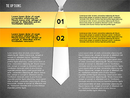 Tie Options, Slide 14, 02488, Stage Diagrams — PoweredTemplate.com
