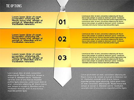 Tie Options, Slide 15, 02488, Stage Diagrams — PoweredTemplate.com