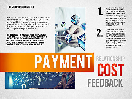 Awan Dunia Outsourcing, Slide 4, 02493, Templat Presentasi — PoweredTemplate.com