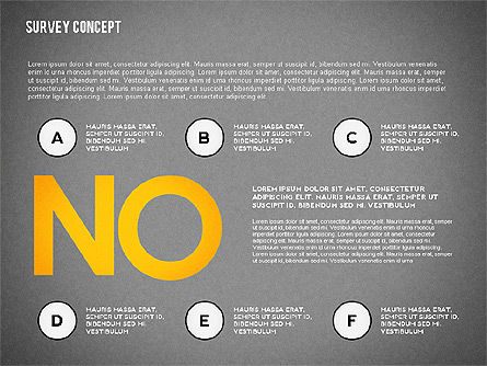 Concept d'enquête, Diapositive 15, 02496, Modèles commerciaux — PoweredTemplate.com
