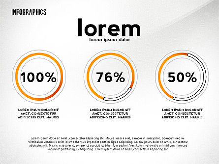 Elementi infografica rotonde, Slide 2, 02498, Infografiche — PoweredTemplate.com
