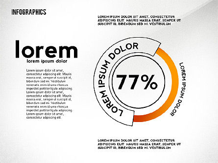 Round Infographics Elements, Slide 3, 02498, Infographics — PoweredTemplate.com