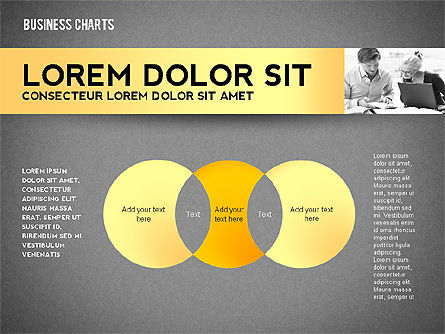 Collection de cartes graphiques colorées, Diapositive 16, 02499, Modèles commerciaux — PoweredTemplate.com