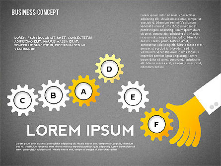 Team werk presentatiesjabloon, Dia 16, 02502, Presentatie Templates — PoweredTemplate.com