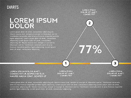 Koleksi Grafik Garis Tipis, Slide 13, 02505, Model Bisnis — PoweredTemplate.com